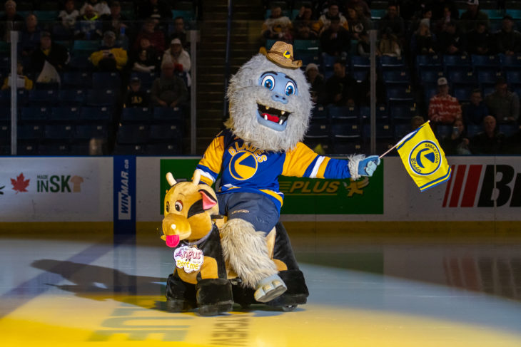 Mascot – Saskatoon Blades